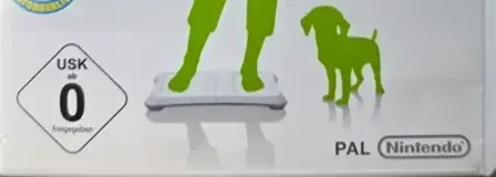Wii Fit Plus, the USK square on its front