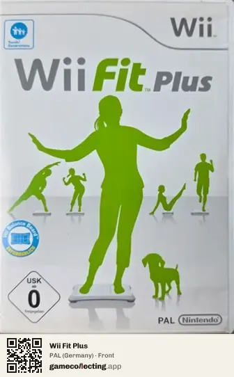 Wii Fit Plus Nintendo Wii, Germany box front