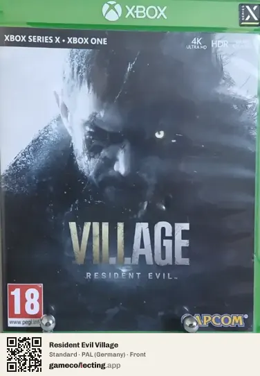 Resident Evil Village Xbox Series X, Germany box front