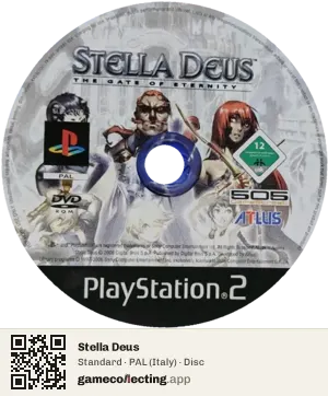 Stella Deus PlayStation 2, PAL disc