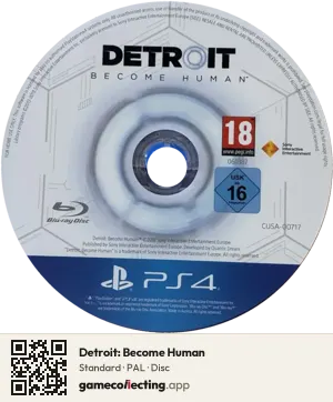 Detroit: Become Human PlayStation 4, PAL disc