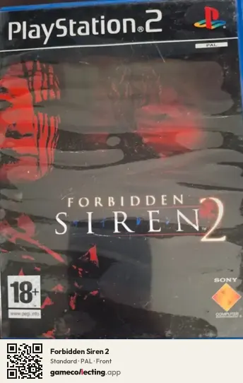 Forbidden Siren 2 PlayStation 2, PAL box front