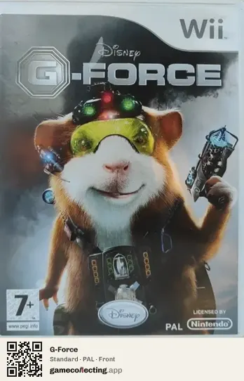 G-Force Nintendo Wii, PAL box front