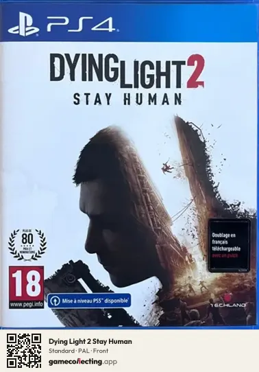 Dying Light 2 Stay Human PlayStation 4, PAL box front