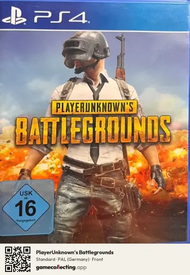 PlayerUnknown's Battlegrounds PlayStation 4, Germany box front