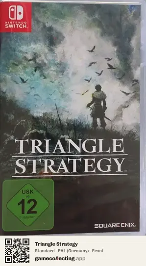 Triangle Strategy Nintendo Switch, Germany box front
