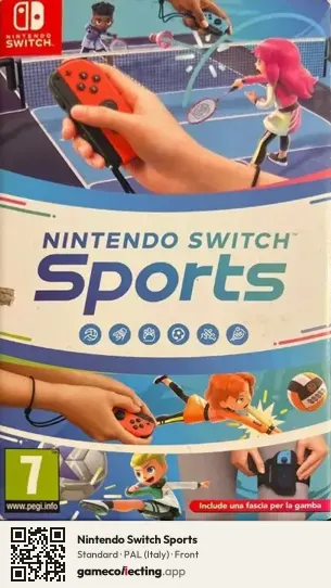 Nintendo Switch Sports Nintendo Switch, Italy box front