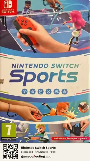 Nintendo Switch Sports Nintendo Switch, Italy box front