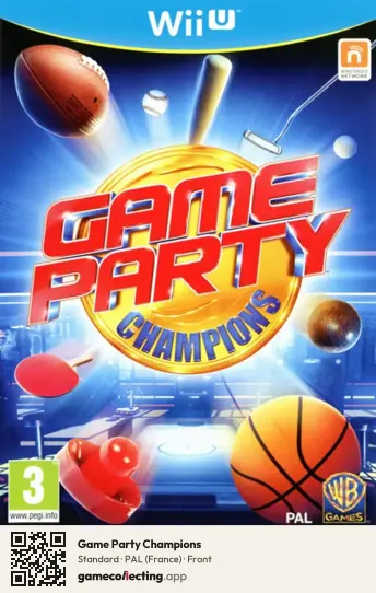 Game Party Champions Nintendo Wii U, France box front