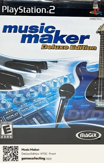 Music Maker PlayStation 2, NTSC box front