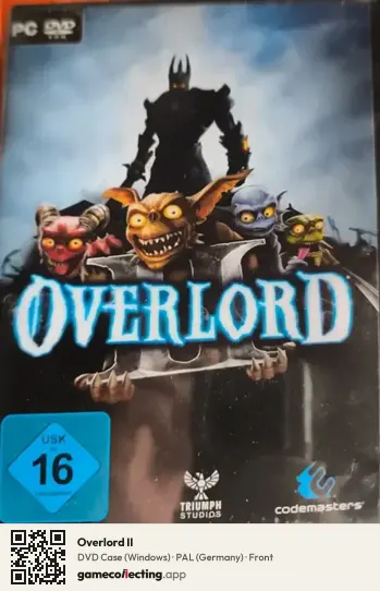 Overlord II Computer, Germany box front