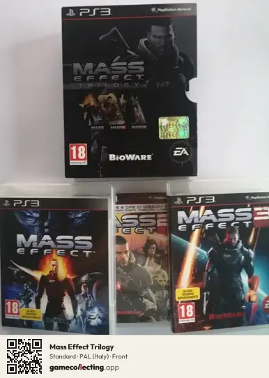Mass Effect Trilogy PlayStation 3, Italy box front