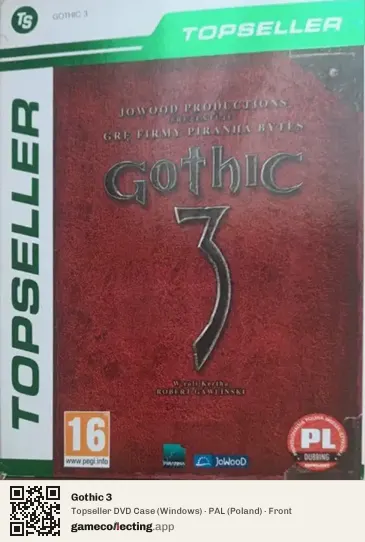 Gothic 3 Computer, Poland box front