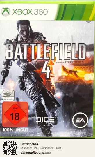 Battlefield 4 Xbox 360, Germany box front