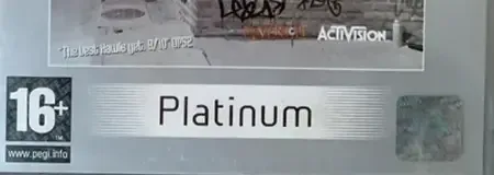 Tony Hawk's Underground, the PEGI square on its front