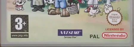 Harvest Moon: A Wonderful Life, the PEGI square on its front