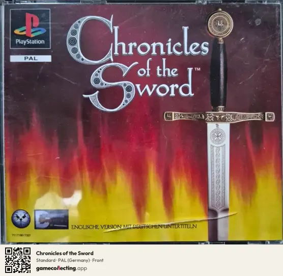 Chronicles of the Sword PlayStation, Germany box front