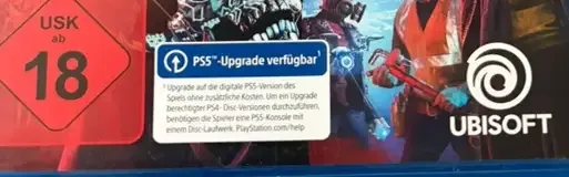 Watch Dogs: Legion, the USK square on its front