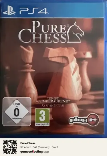 Pure Chess PlayStation 4, Germany box front