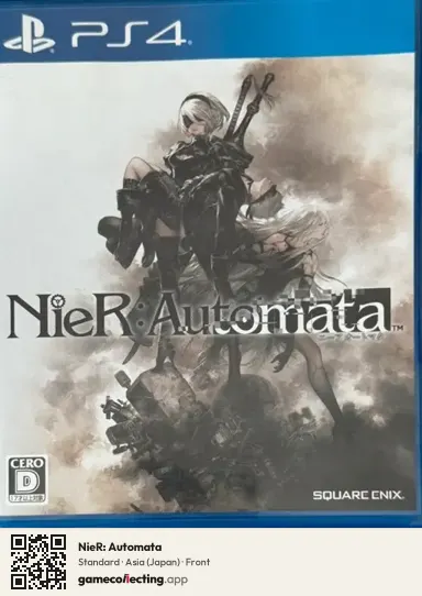 NieR: Automata PlayStation 4, Asia box front