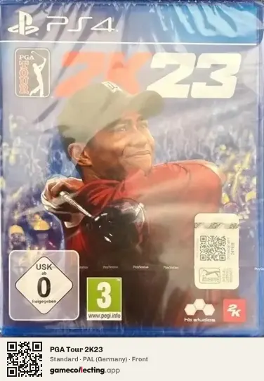 PGA Tour 2K23 PlayStation 4, Germany box front