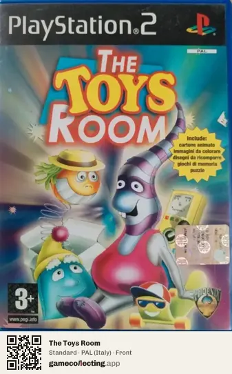 The Toys Room PlayStation 2, Italy box front