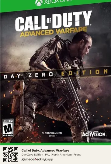 Call of Duty: Advanced Warfare Xbox One, North America box front