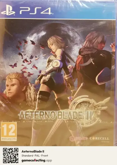 AeternoBlade II PlayStation 4, PAL box front