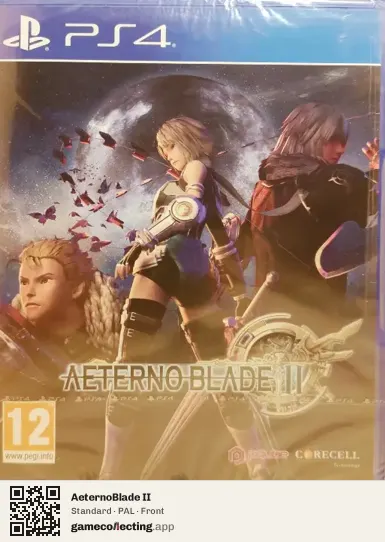 AeternoBlade II PlayStation 4, PAL box front