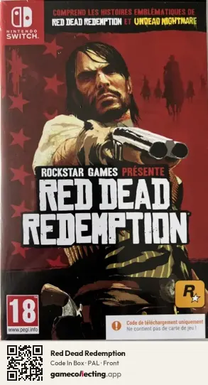 Red Dead Redemption Nintendo Switch, PAL box front
