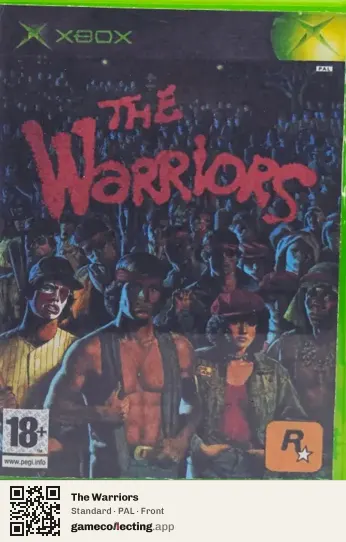 The Warriors Xbox, PAL box front