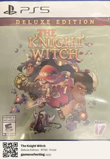 The Knight Witch PlayStation 5, NTSC box front