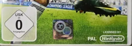 Pro Evolution Soccer 2013, the USK square on its front