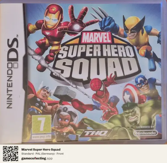 Marvel Super Hero Squad Nintendo DS, Germany box front