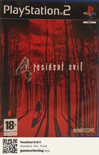 Resident Evil 4 PlayStation 2, PAL box front