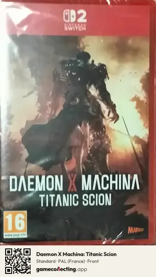Daemon X Machina: Titanic Scion Nintendo Switch 2, France box front