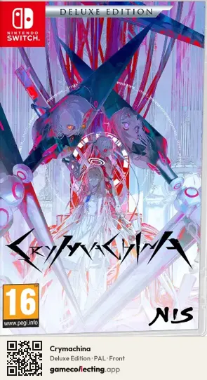 Crymachina Nintendo Switch, PAL box front