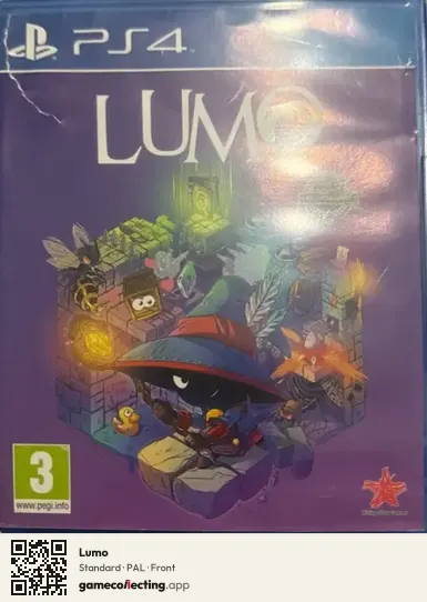 Lumo PlayStation 4, PAL box front