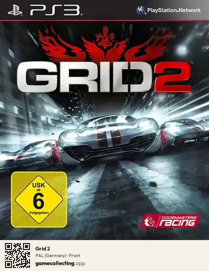 Grid 2 PlayStation 3, Germany box front