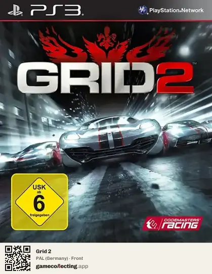 Grid 2 PlayStation 3, Germany box front