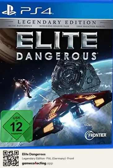 Elite Dangerous PlayStation 4, Germany box front