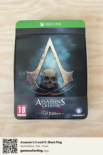 Assassin's Creed IV: Black Flag Xbox One, PAL box front