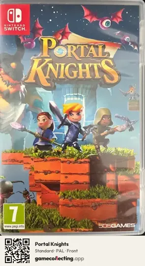 Portal Knights Nintendo Switch, PAL box front