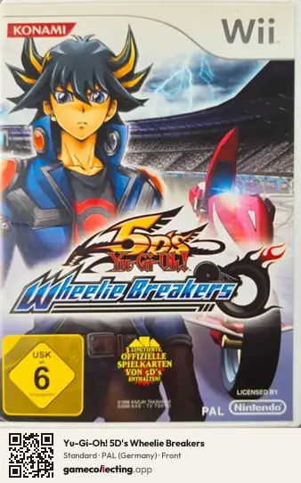 Yu-Gi-Oh! 5D's Wheelie Breakers Nintendo Wii, Germany box front