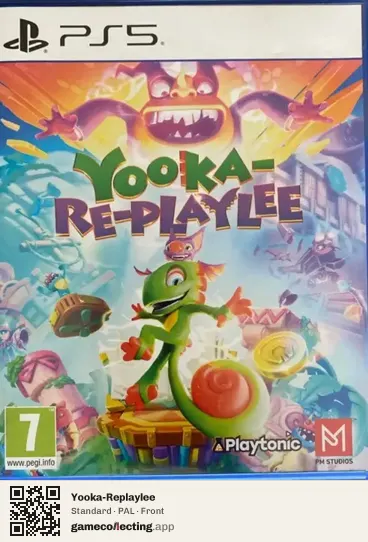 Yooka-Replaylee PlayStation 5, PAL box front