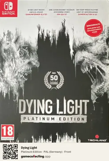 Dying Light Nintendo Switch, Germany box front