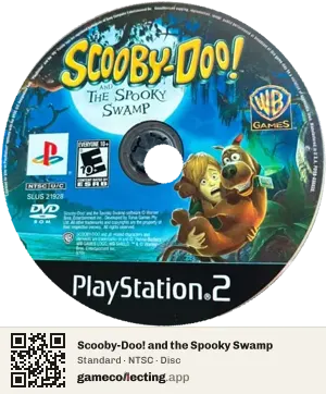 Scooby-Doo! and the Spooky Swamp PlayStation 2, NTSC disc