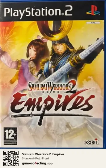 Samurai Warriors 2: Empires PlayStation 2, PAL box front