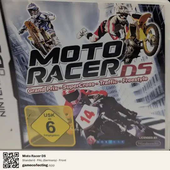 Moto Racer DS Nintendo DS, Germany box front