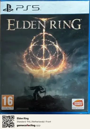 Elden Ring PlayStation 5, Netherlands box front